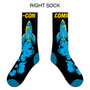 Comic Con x WonderCon Woven Socks