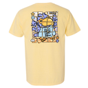 Comic Con Stacked Puzzle Bird Tee