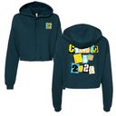 Comic Con Magazine Hoodie - (Crop & Regular Options)
