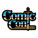 Comic Con Chrome Sword Sticker