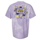 Comic Con Purple TV Tie Dye Tee
