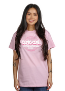 Comic Con Pink Globe Tee