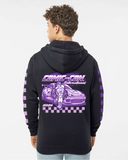 Comic Con Racehood Zip Stacked Hoodie
