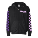 Comic Con Racehood Zip Stacked Hoodie