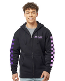 Comic Con Racehood Zip Stacked Hoodie