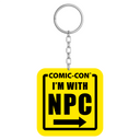 Comic Con "I am WIth NPC Keychain"