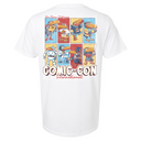 Comic Con Toucan Through the Years Tee