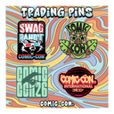 Limited Edition Comic Con Cartoon Trading Pin Pack