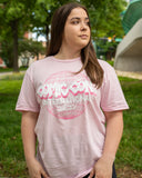 Comic Con Pink Globe Tee
