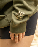 Comic Con Army Green Hoodie