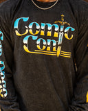 Comic Con Chrome Sword Long Sleeve Tee