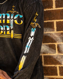 Comic Con Chrome Sword Long Sleeve Tee
