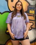 Comic Con Purple TV Tie Dye Tee