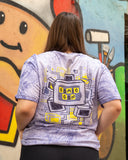 Comic Con Purple TV Tie Dye Tee