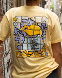 Comic Con Stacked Puzzle Bird Tee