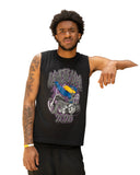 Comic Con Motorcycle Toucan Muscle Tank