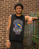 Comic Con Motorcycle Toucan Muscle Tank
