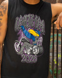 Comic Con Motorcycle Toucan Muscle Tank