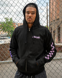Comic Con Racehood Zip Stacked Hoodie