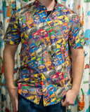 Comic Con x WonderCon All Over Button Down