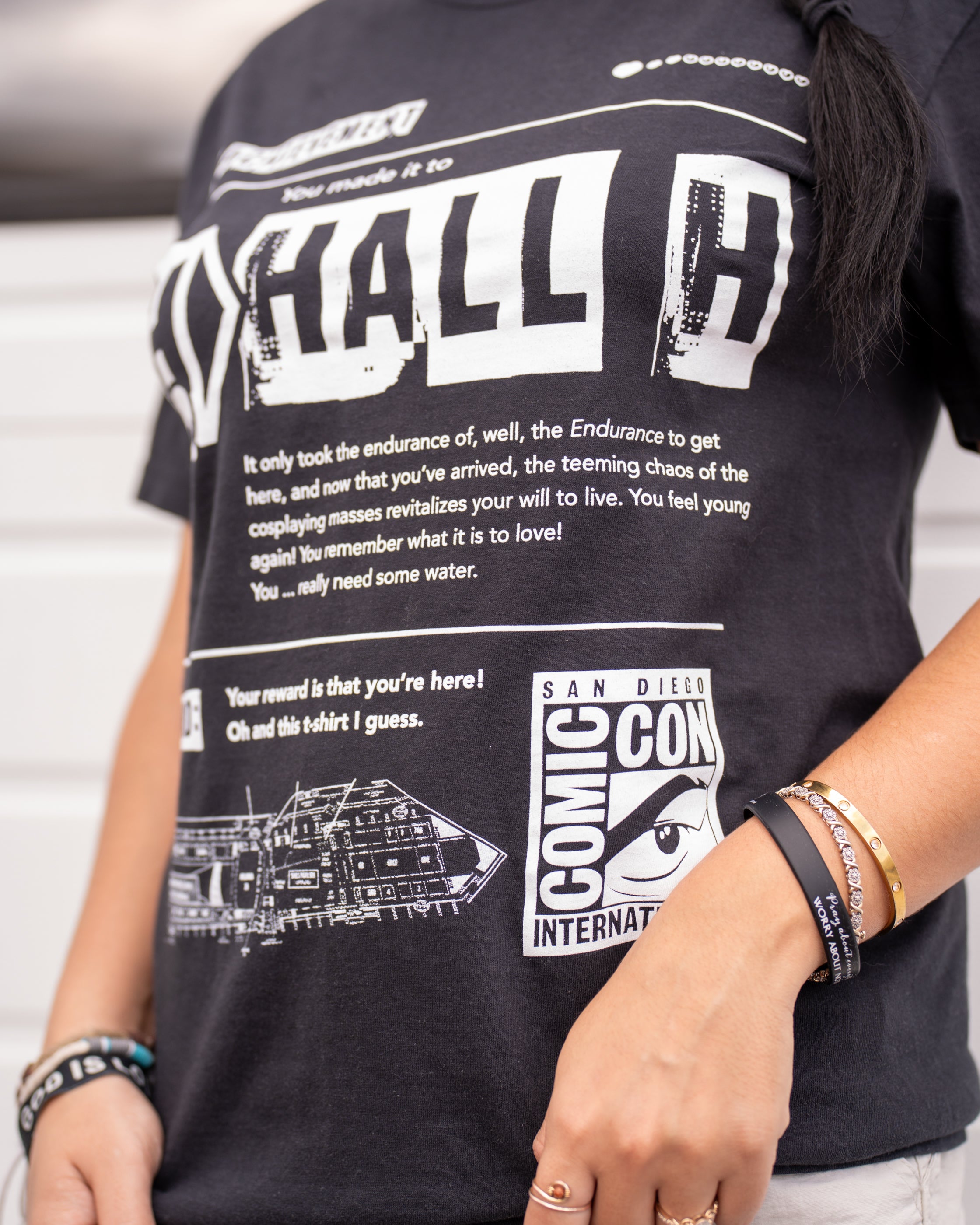 Comic Con I Made It To Hall H Tee – Comic Con Shop