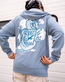 Comic Con Cloud Dragon Zip Hoodie